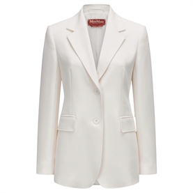 Max Mara Studio Linz Blazer, Hvid 